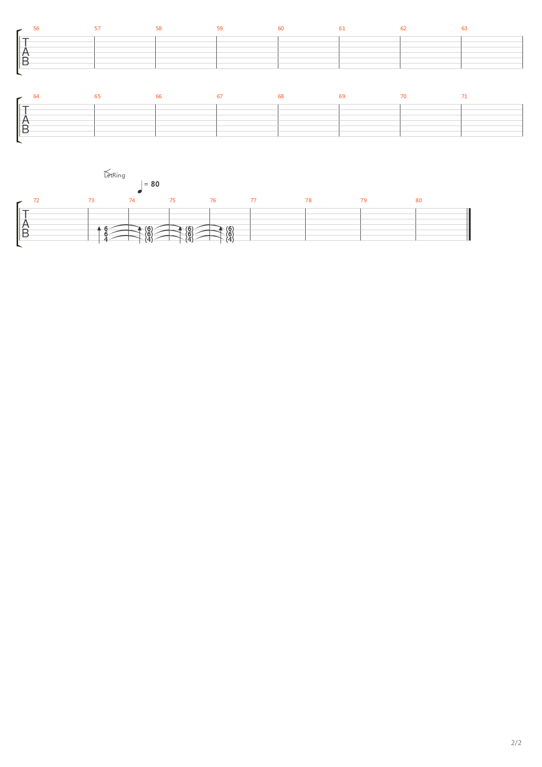 Trails Of Moondust吉他谱