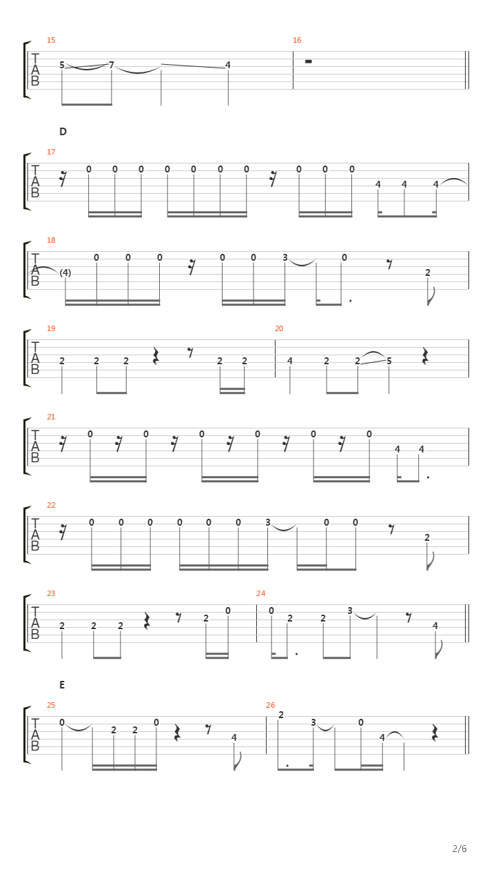 Toguro(蜷局)吉他谱