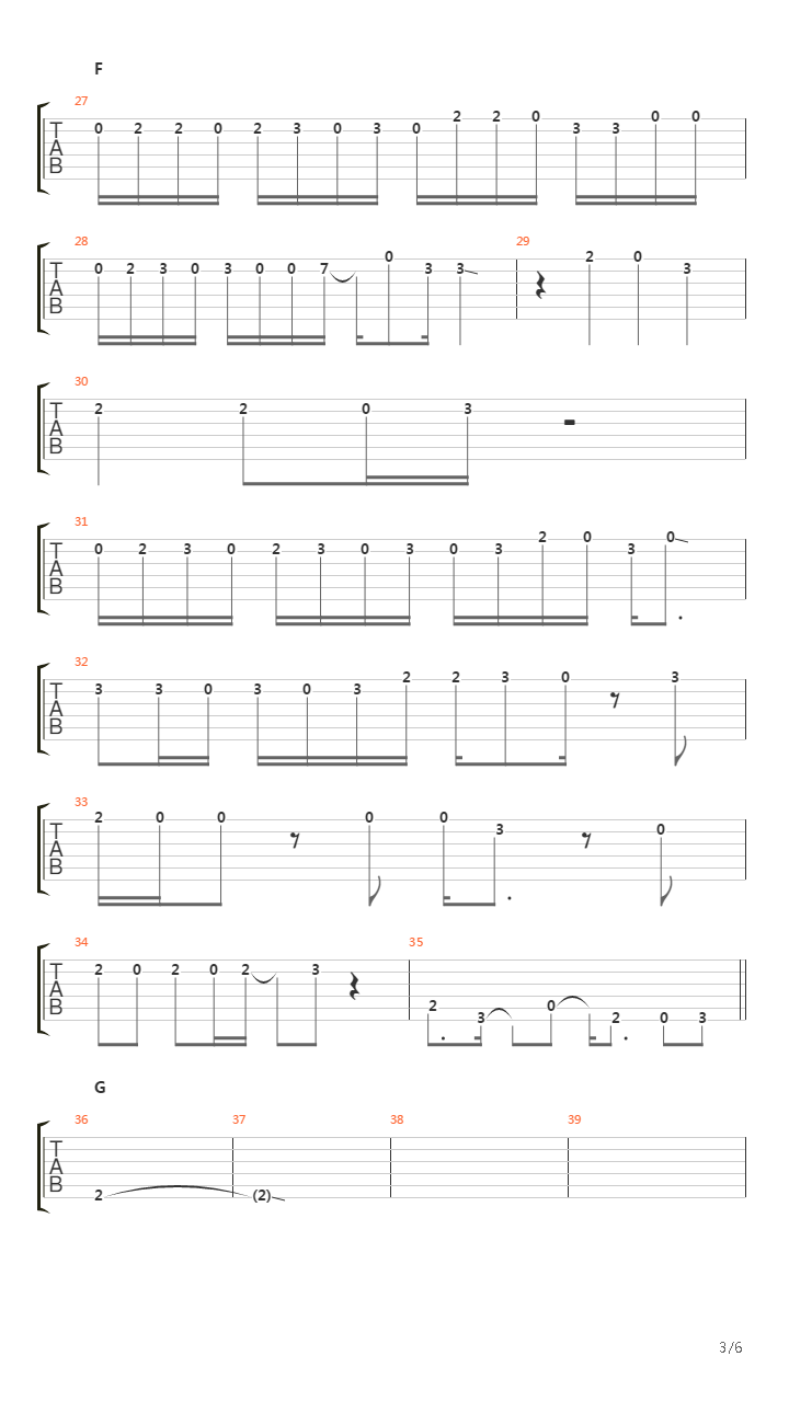 Toguro(蜷局)吉他谱