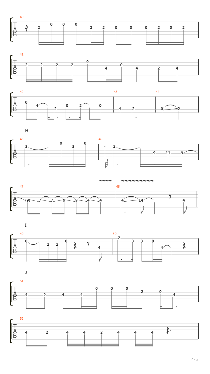 Toguro(蜷局)吉他谱