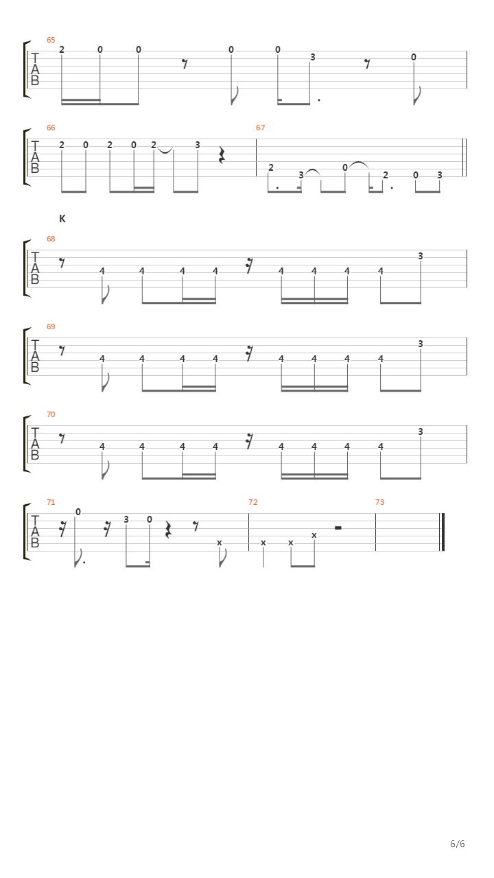 Toguro(蜷局)吉他谱