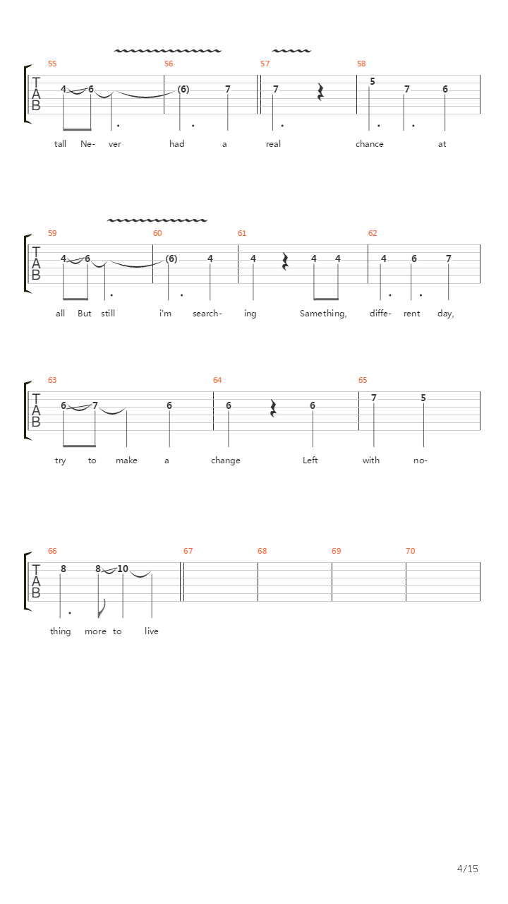 The Game吉他谱