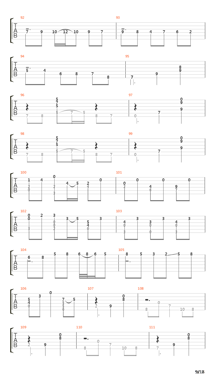 Asturias(阿斯图里亚斯的传奇)吉他谱