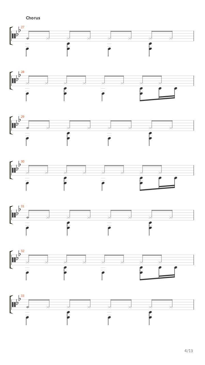 All Hells Breakin Loose吉他谱