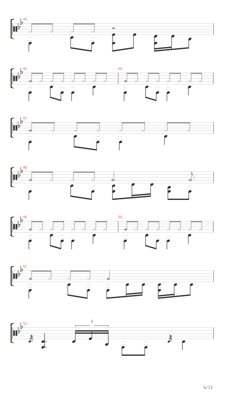 All Hells Breakin Loose吉他谱