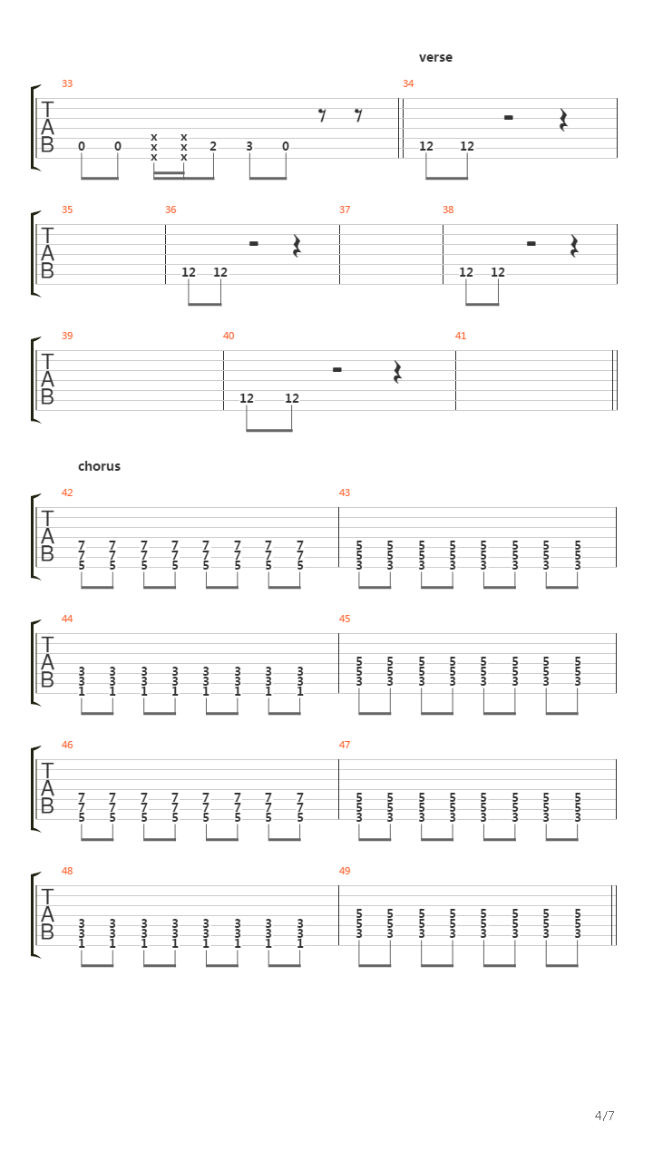 Hater吉他谱