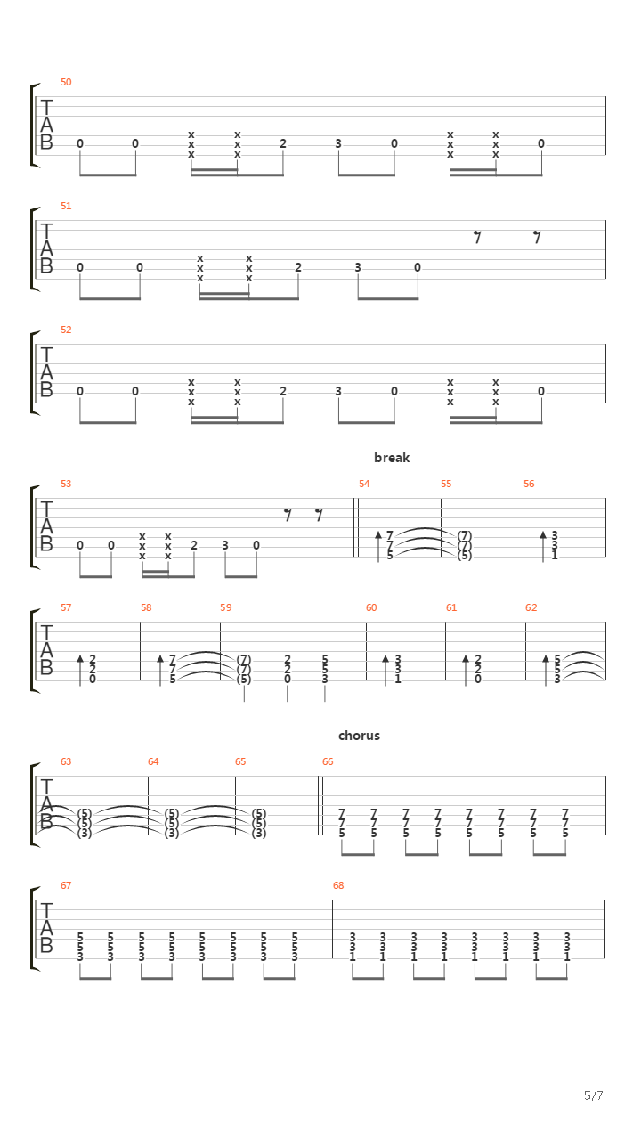 Hater吉他谱