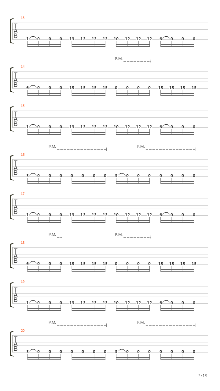 Desolation吉他谱