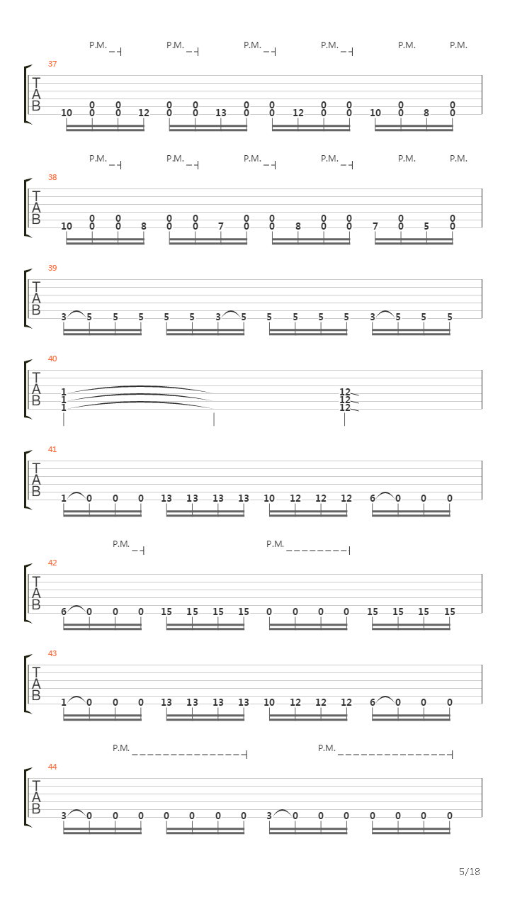 Desolation吉他谱