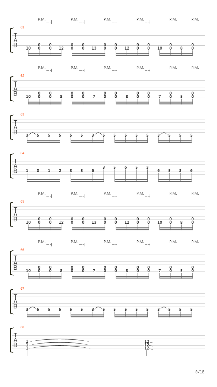 Desolation吉他谱