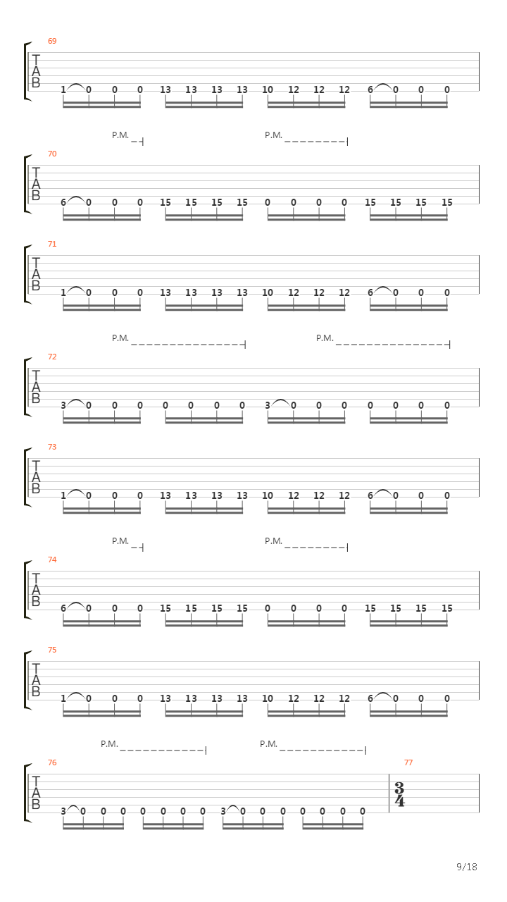 Desolation吉他谱