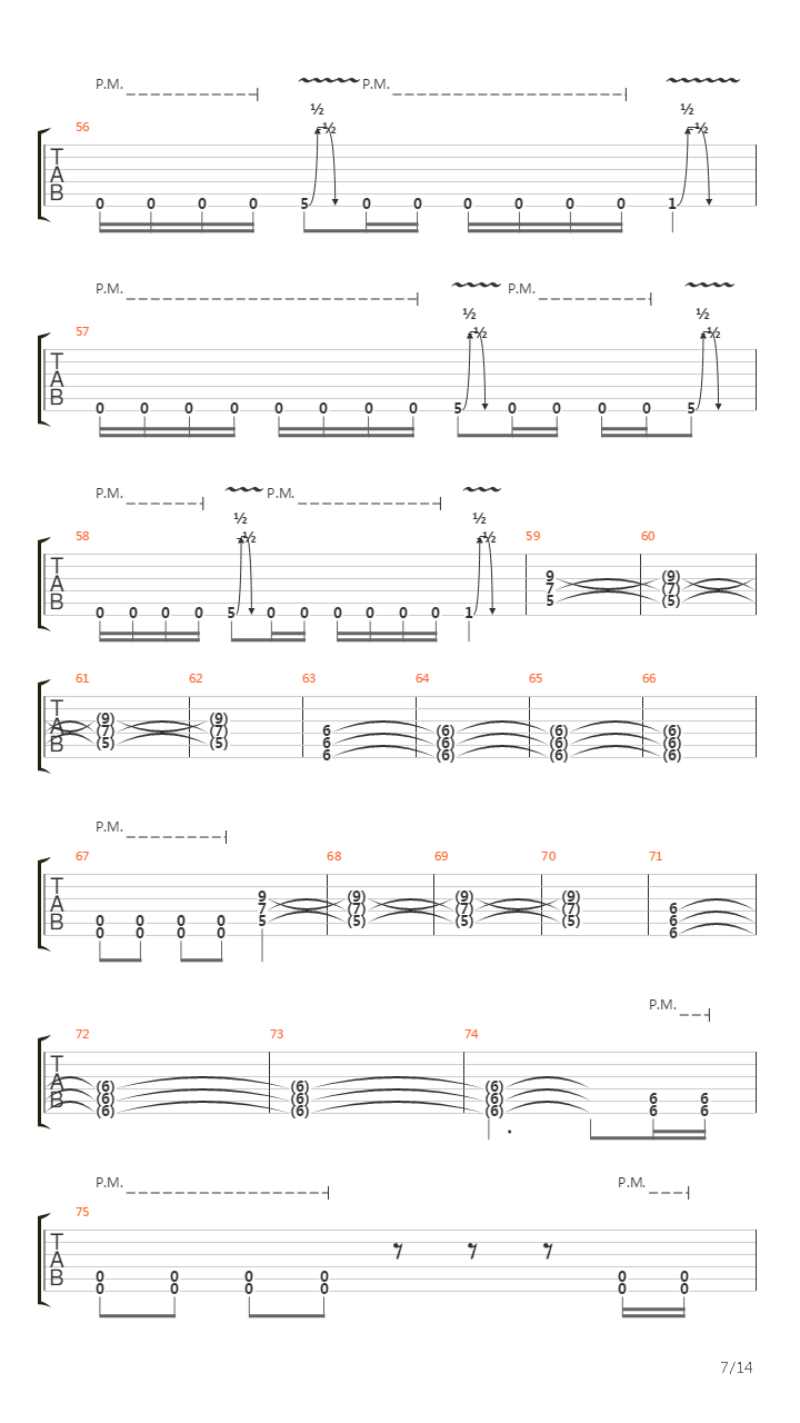Pariah吉他谱