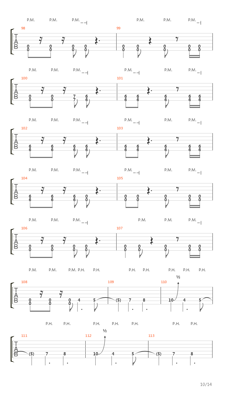 Pariah吉他谱