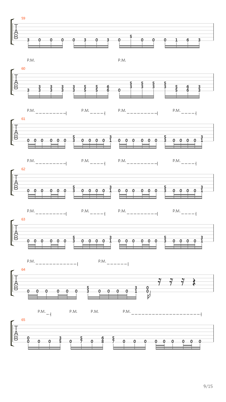 The Undertow吉他谱