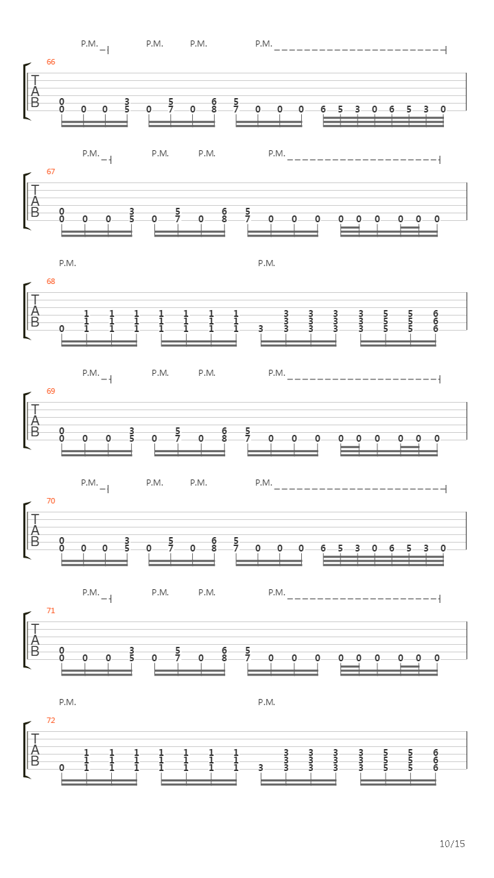 The Undertow吉他谱