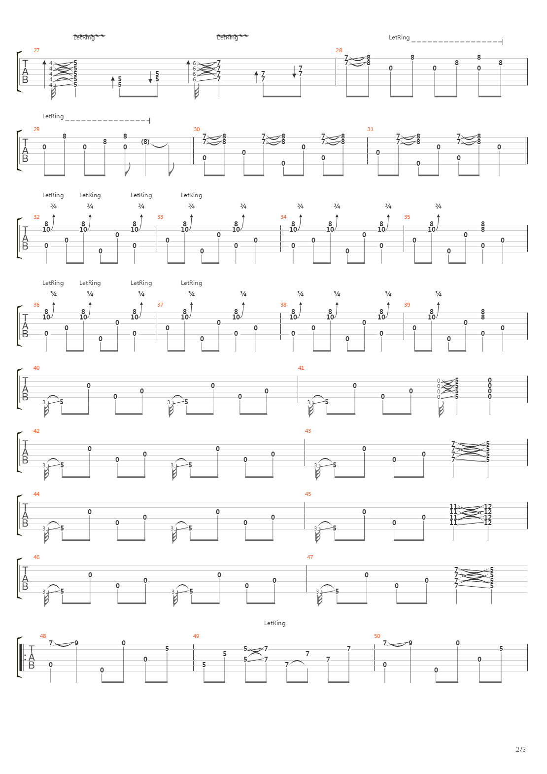 The Train And The Gate吉他谱