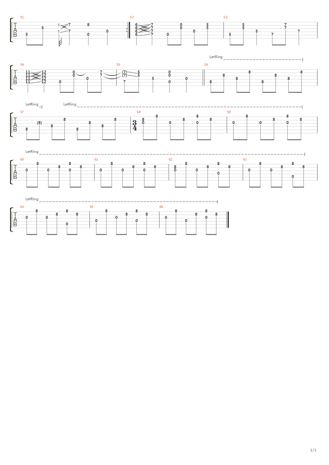 The Train And The Gate吉他谱