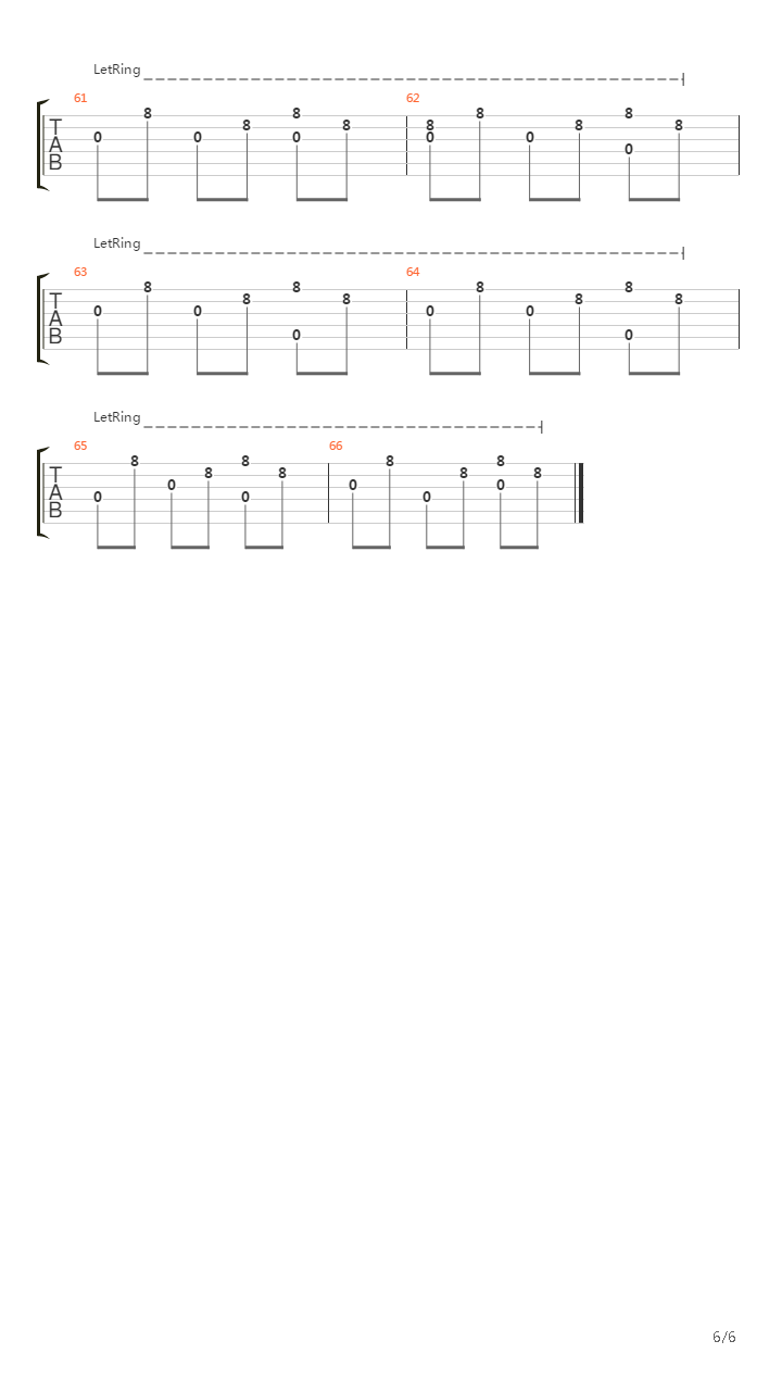 The Train And The Gate吉他谱