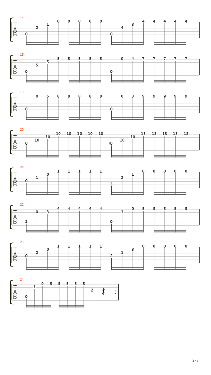 Op 60 Study No 2 In Am吉他谱