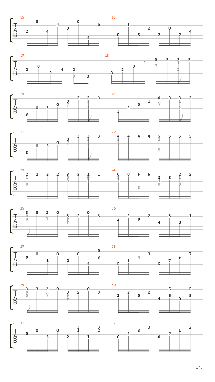 Op 60 Study No 5 In G吉他谱