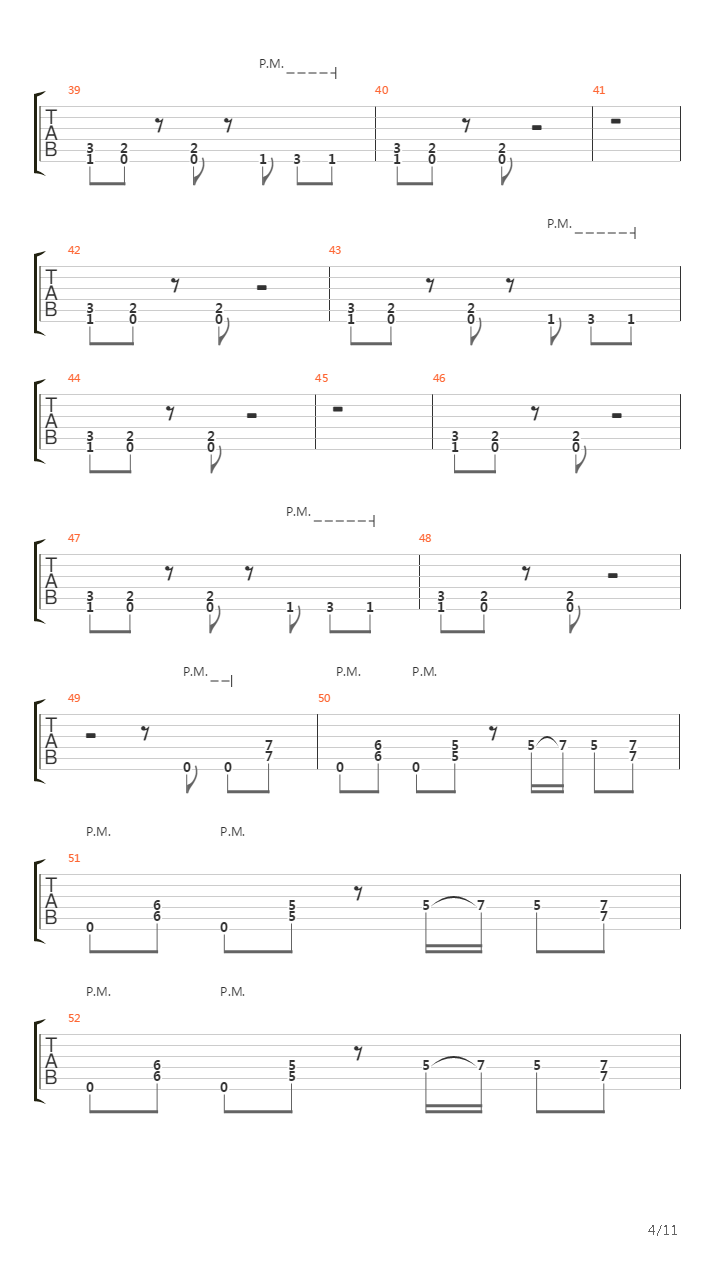 Symphony Of Destruction吉他谱