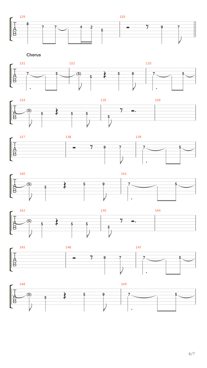 Take It Back吉他谱