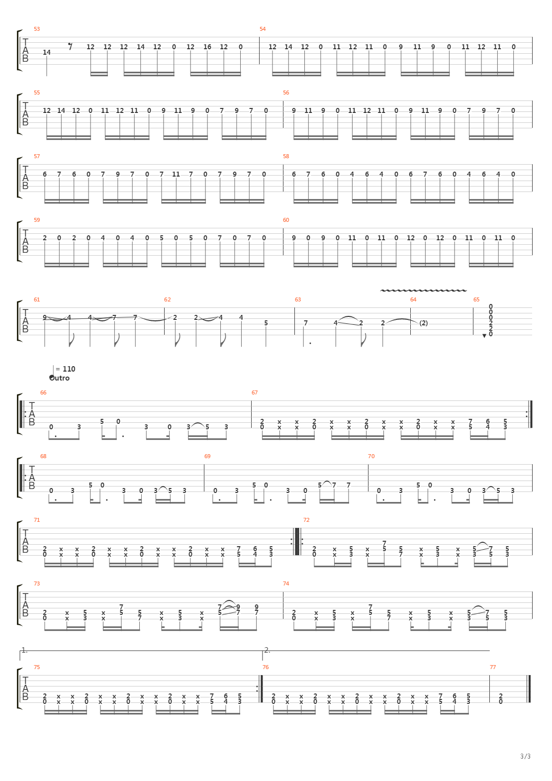 The Russian Messenger吉他谱