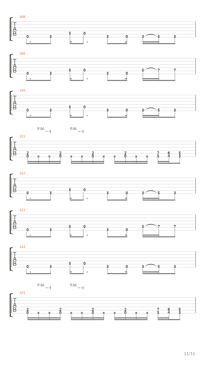 The Russian Messenger吉他谱