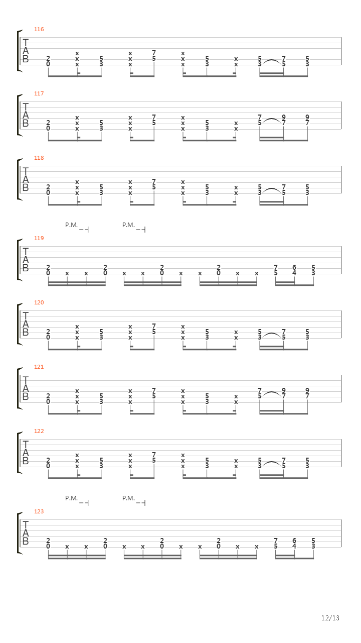 The Russian Messenger吉他谱