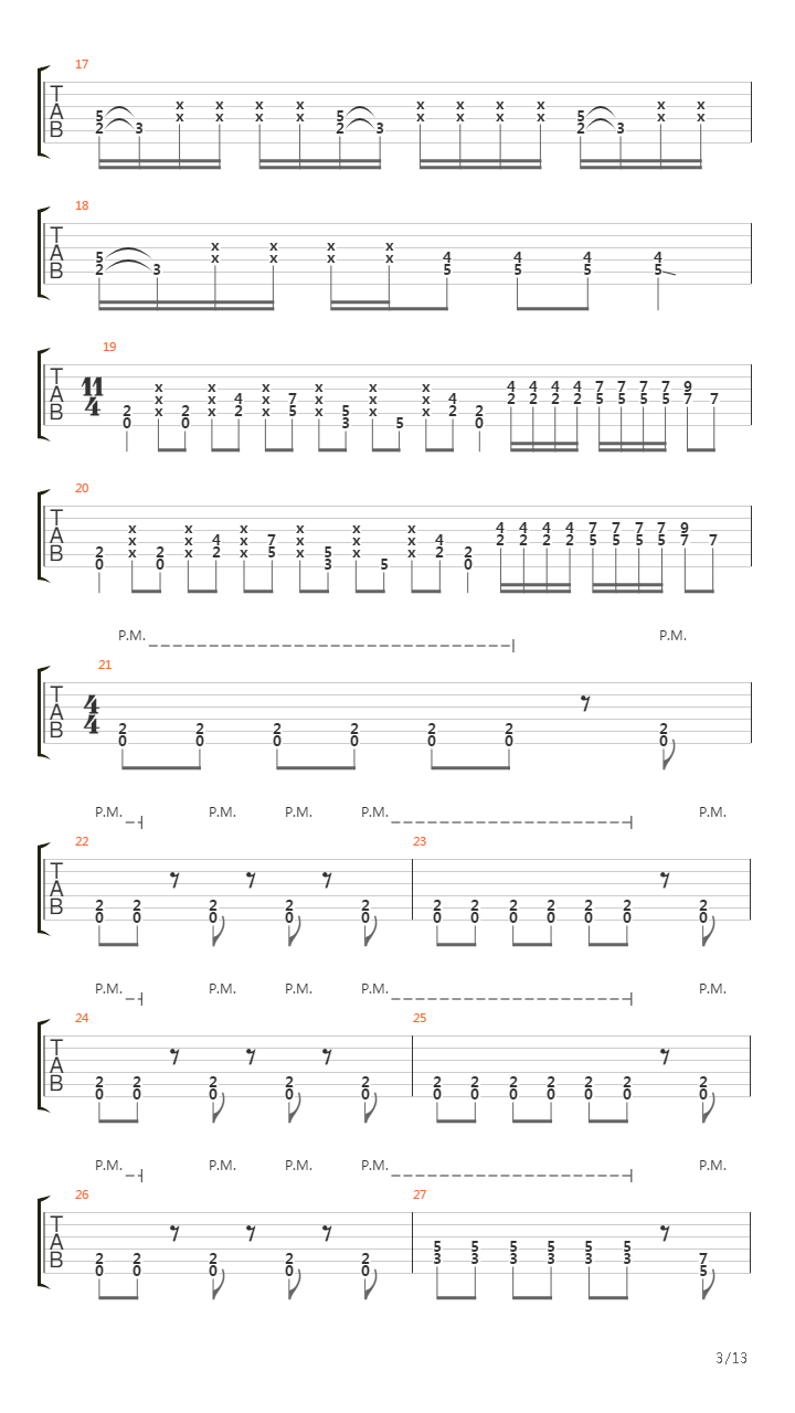 The Russian Messenger吉他谱