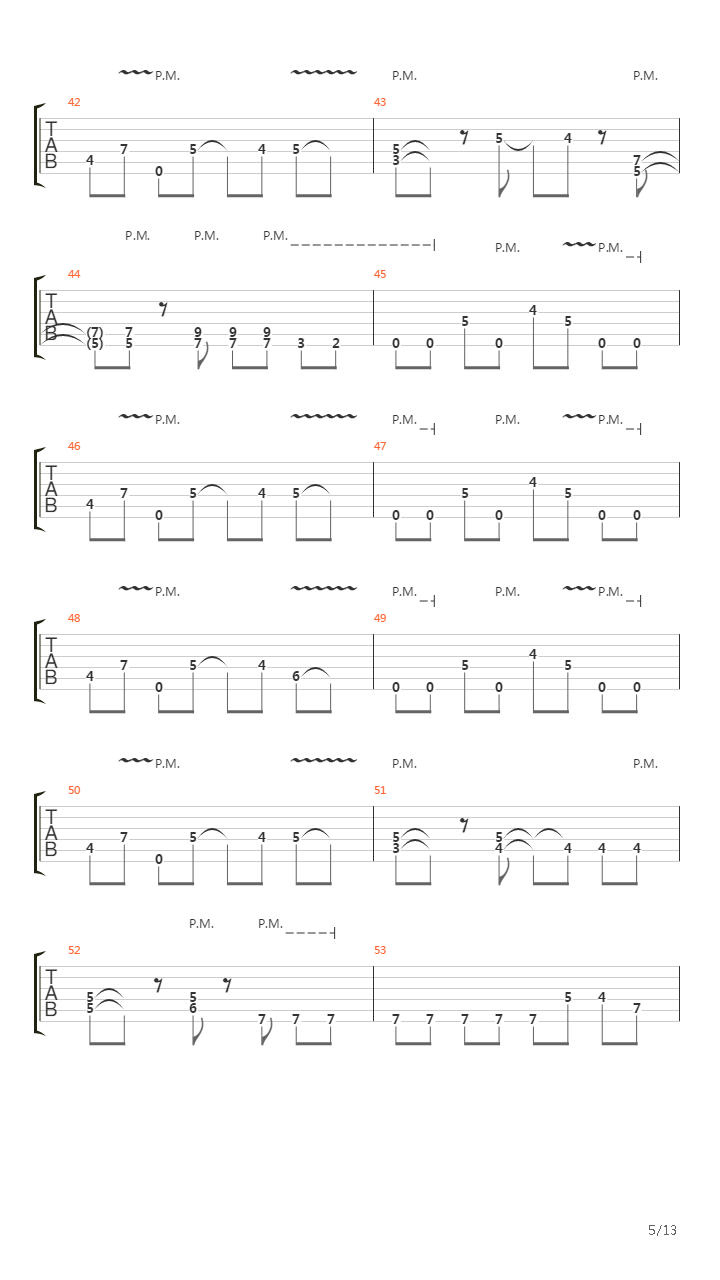 The Russian Messenger吉他谱