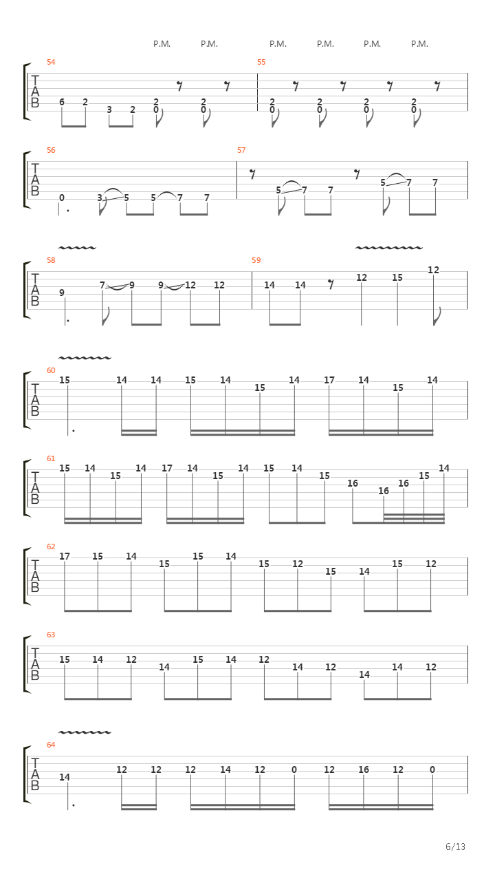 The Russian Messenger吉他谱