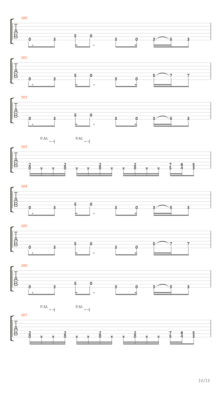 The Russian Messenger吉他谱