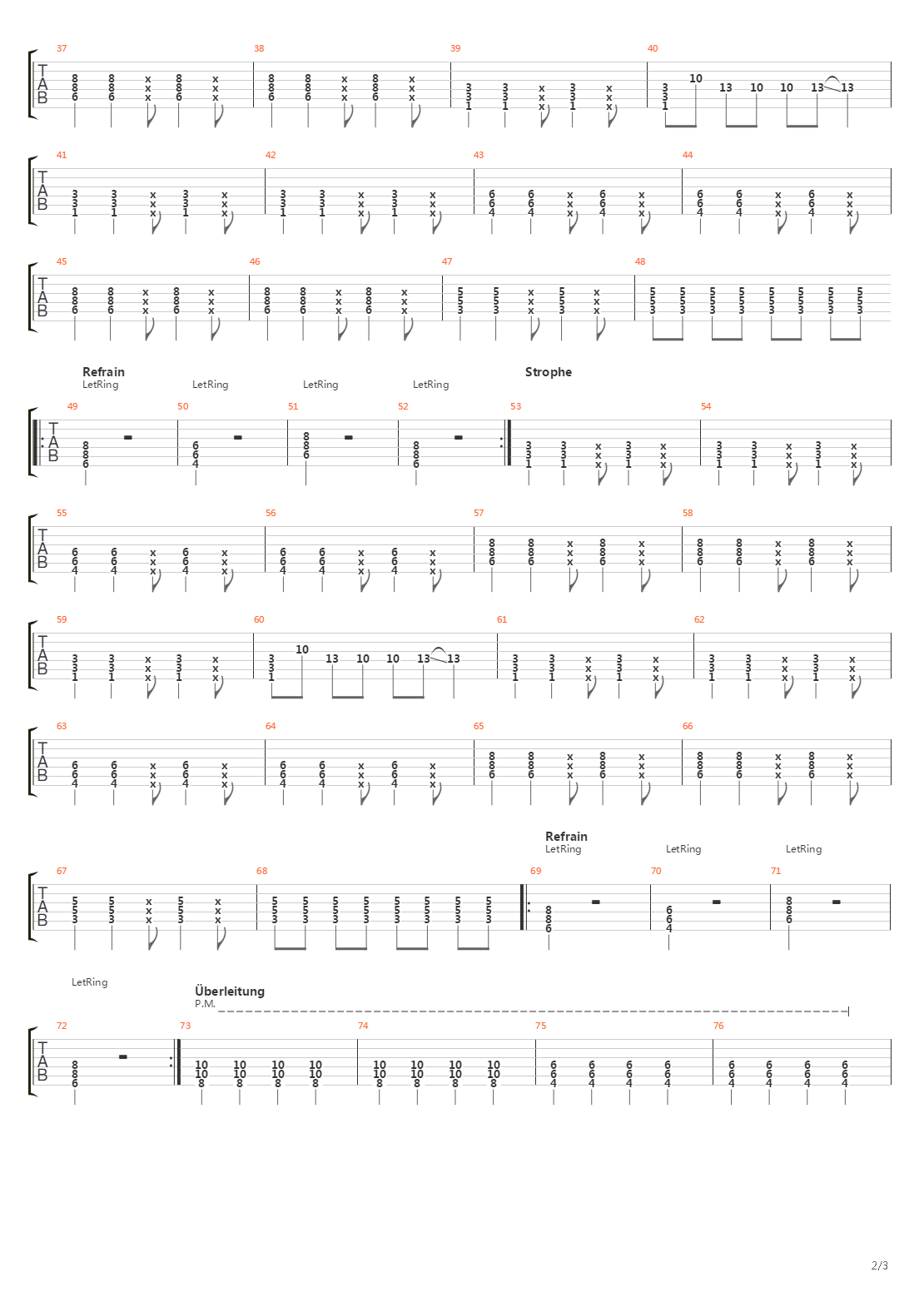 Automatic Overdrive吉他谱