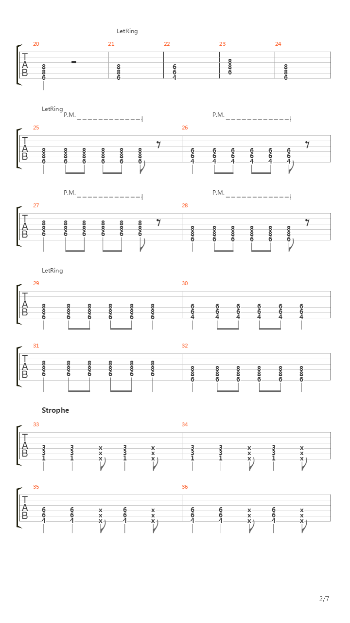 Automatic Overdrive吉他谱