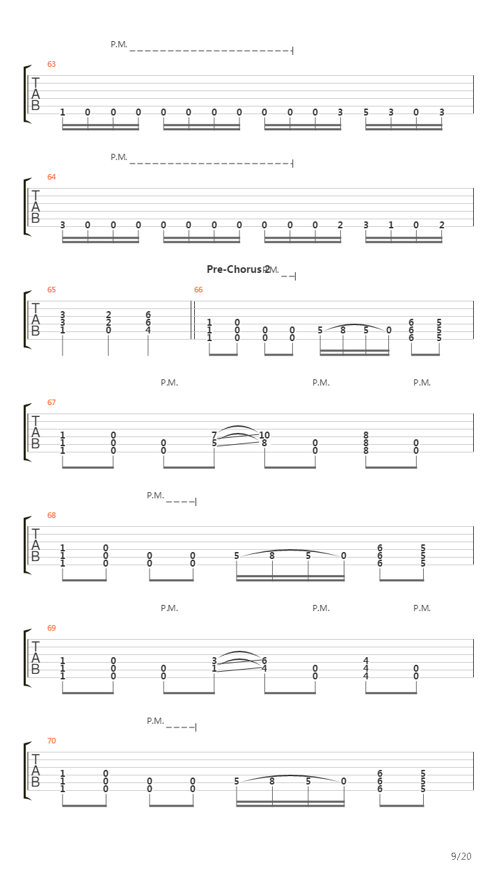 Aov吉他谱