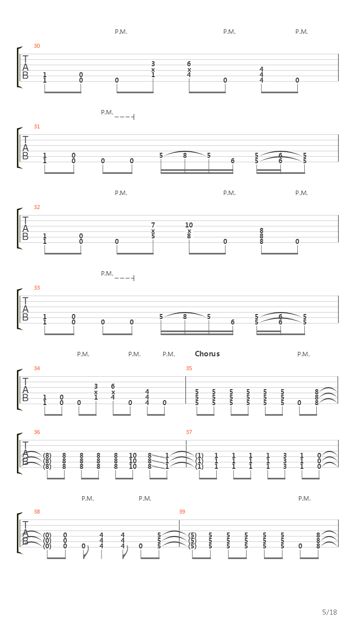 Aov吉他谱