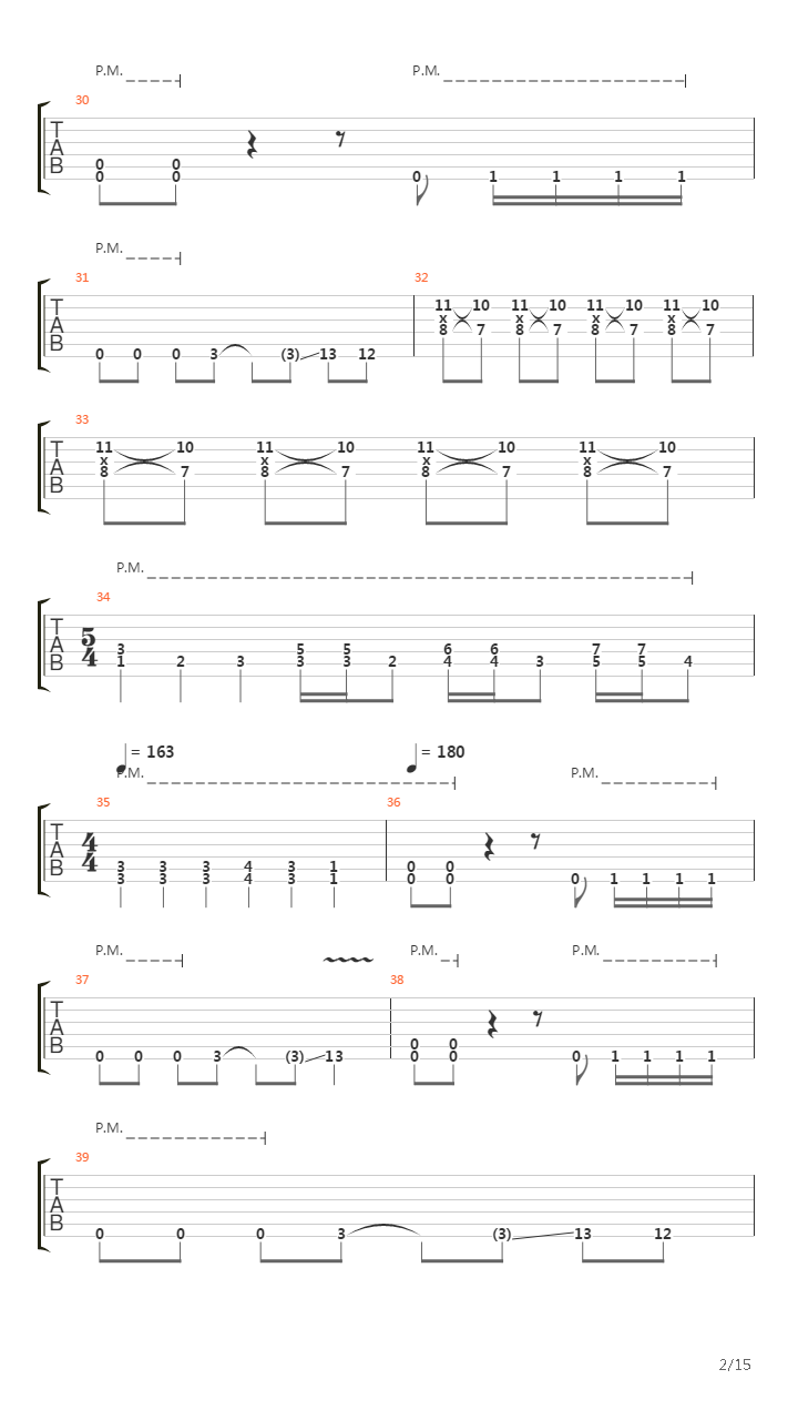 Pulse Of The Maggots吉他谱