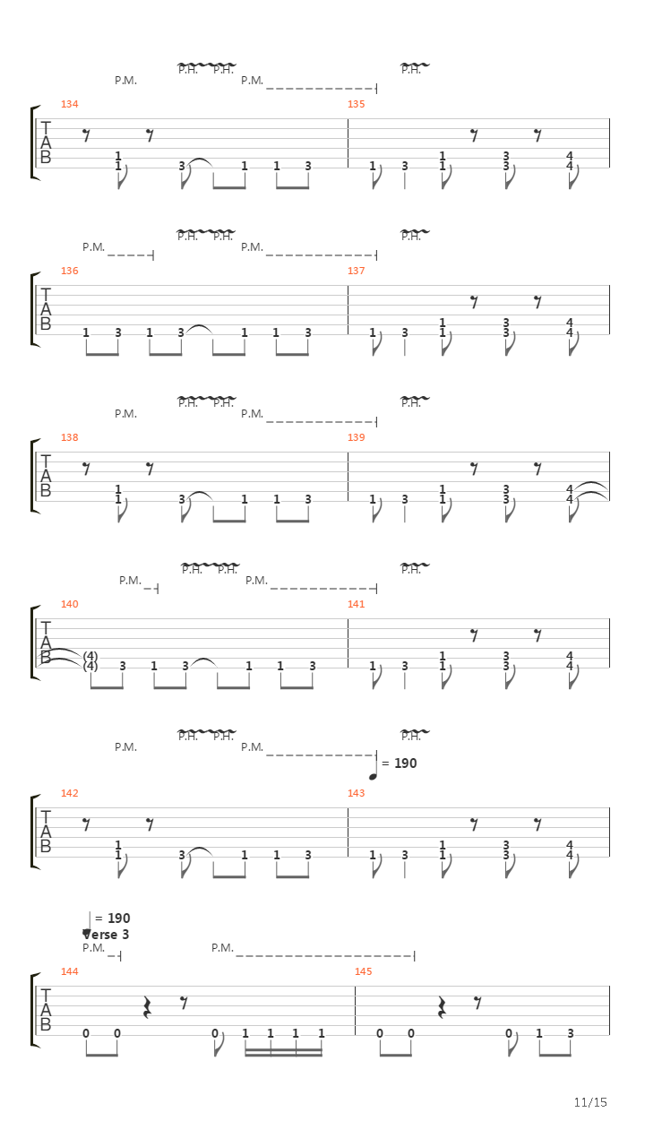 Pulse Of The Maggots吉他谱