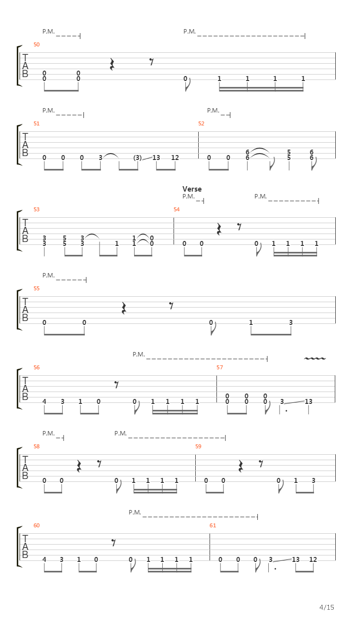 Pulse Of The Maggots吉他谱