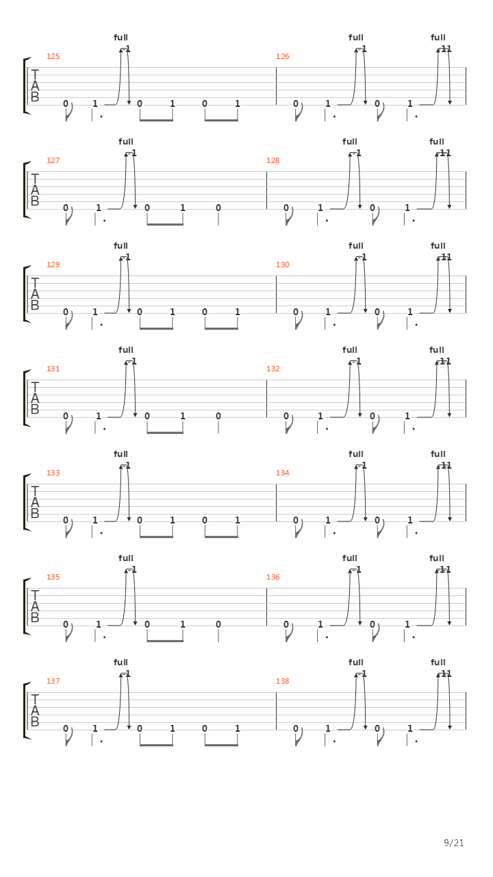 The Negative One吉他谱