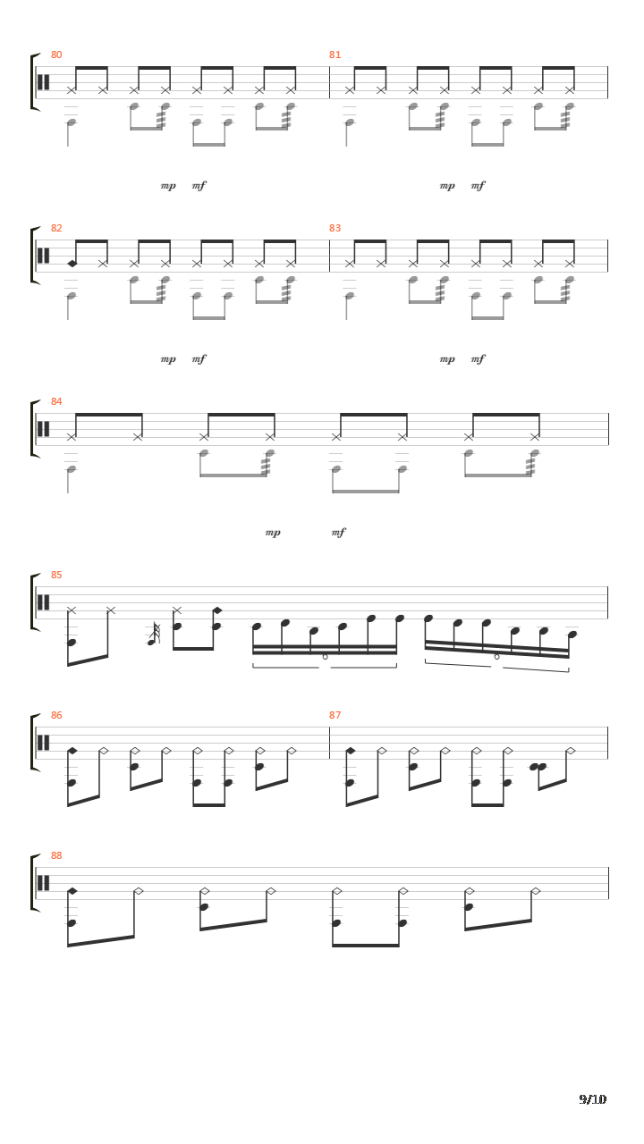 Move The Mountain吉他谱