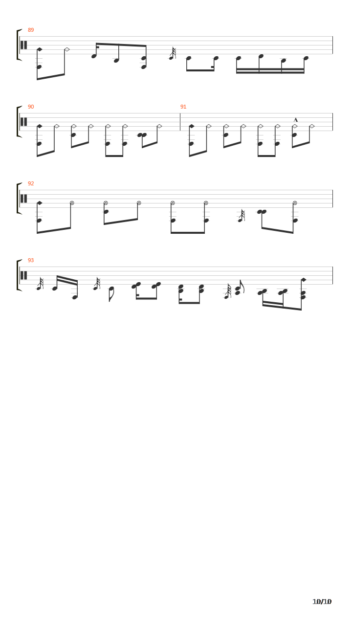 Move The Mountain吉他谱