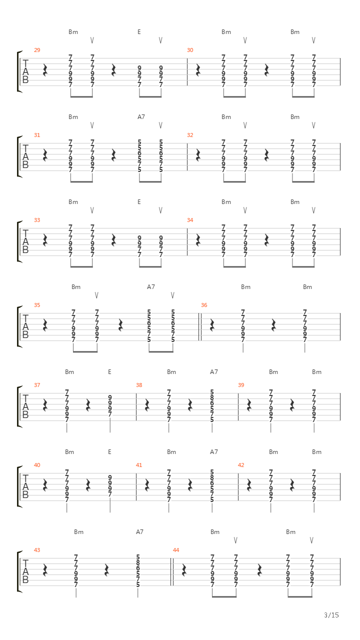 Masokottanga吉他谱