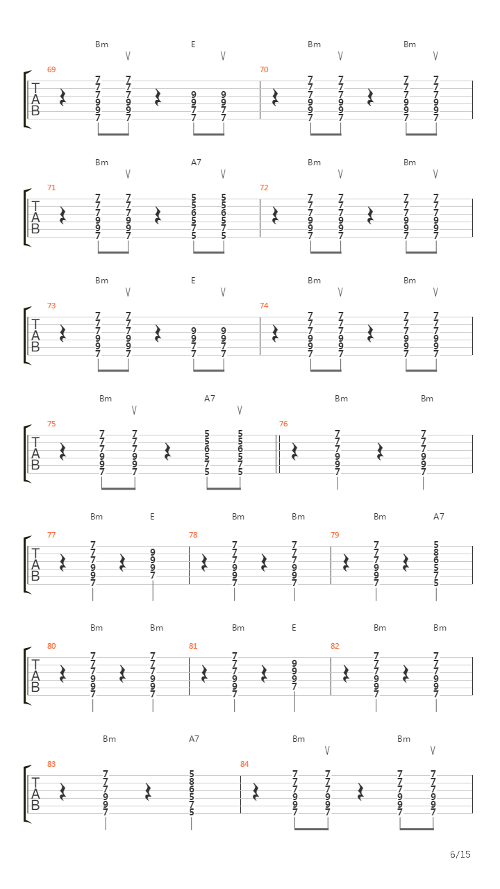 Masokottanga吉他谱