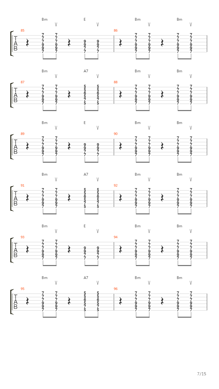 Masokottanga吉他谱