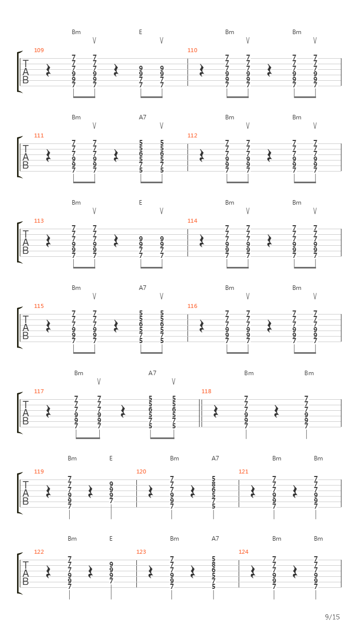 Masokottanga吉他谱