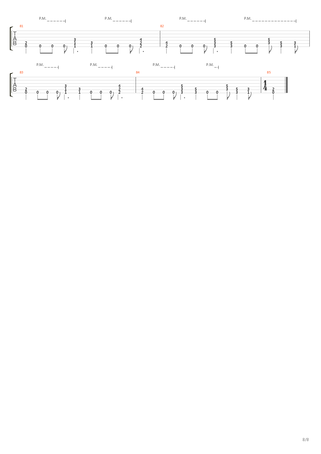 Killing Time吉他谱