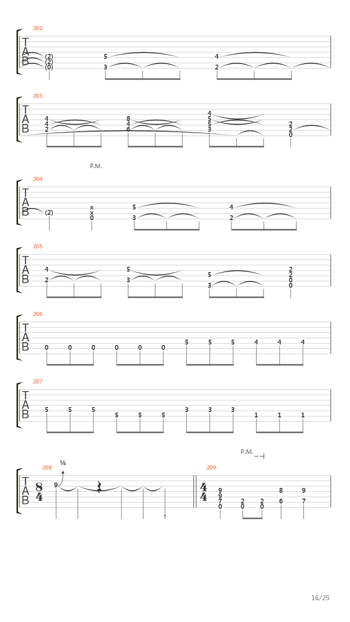 Aevum吉他谱