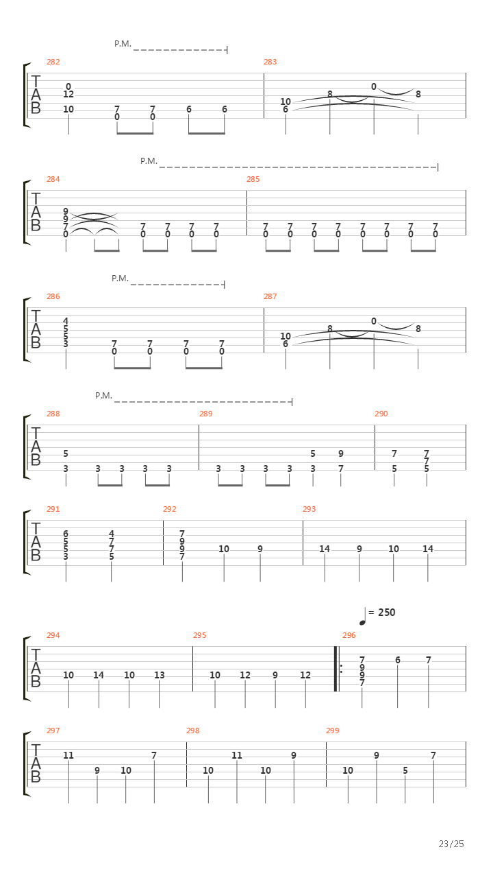 Aevum吉他谱